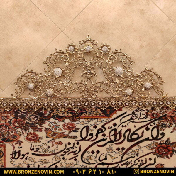 قاب برنزی برای تابلو فرش