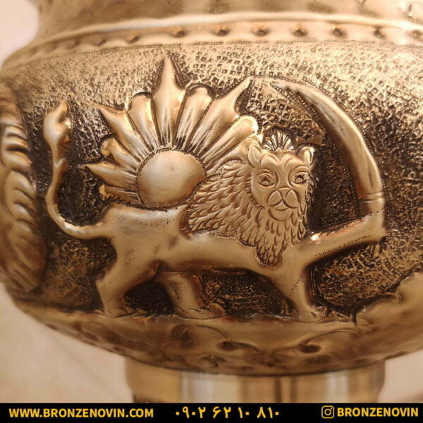 سماور ذغالی ۸ لیتری