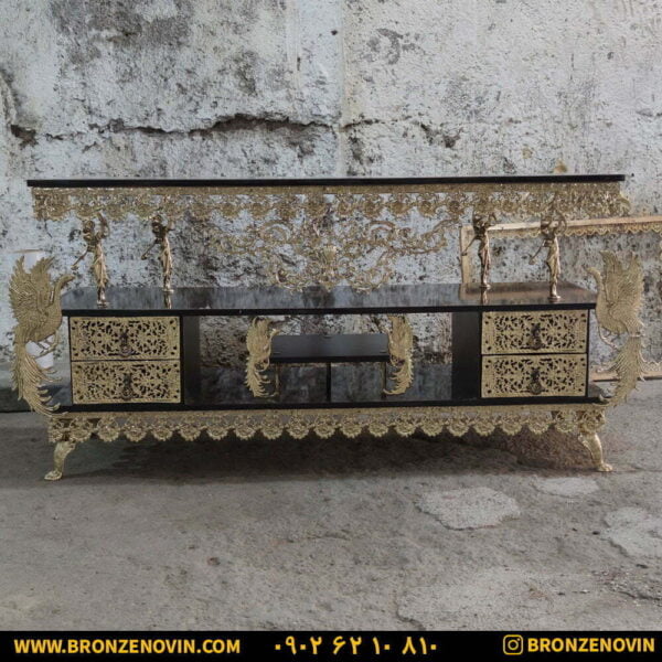 میز تلویزیون برنزی در تهران و کرج