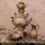 سماور گاز سوز برنجی
