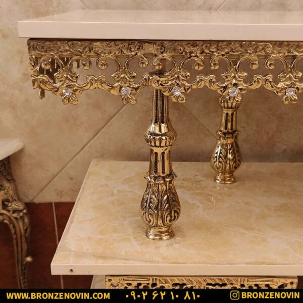 تسمه گل نقلی نگین دار