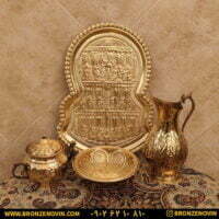 سرویس سماور برنجی