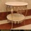 میز خاطره قطر ۶۰ صفحه سنگ مرمر