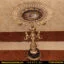 میوه خوری برنجی کنار سالنی