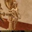 کنار سالنی برنز طرح صدفی