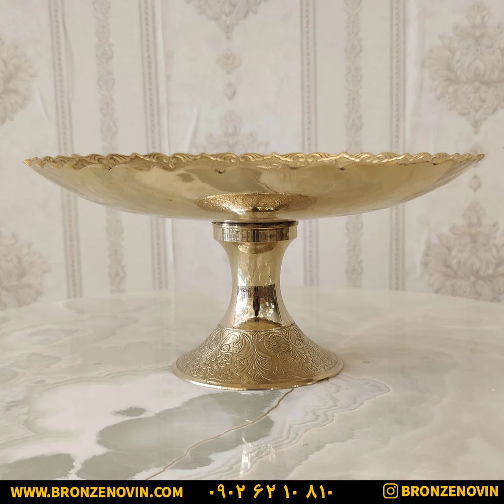 شیرینی خوری برنجی هندی