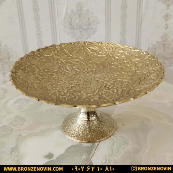 شیرینی خوری برنزی هندی