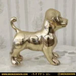 مجسمه برنزی مدل سگ