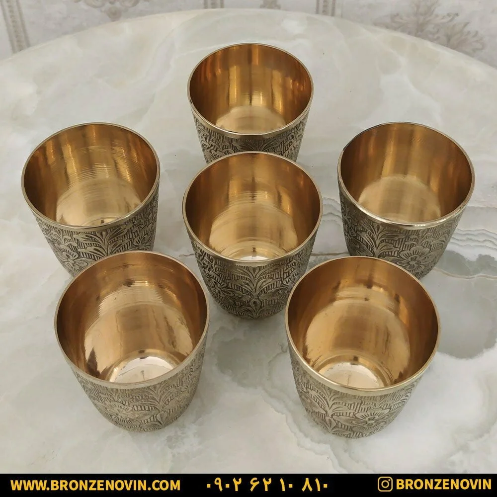 ظروف برنجی دکوری هندی