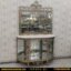 آینه بوفه برنز مدل گل رز طول ۱۲۰