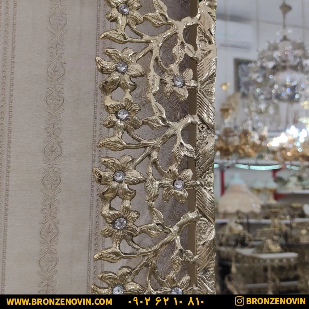 آینه شمعدون پر کار سنگین