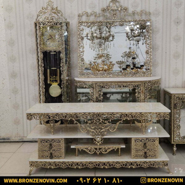 ست ۴ تکه گل رز سنگین