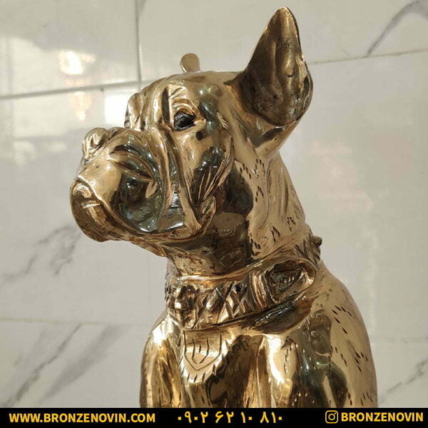 قیمت مجسمه برنزی سگ
