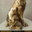 مجسمه برنجی سگ