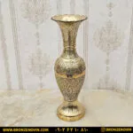 گلدان برنجی هندی