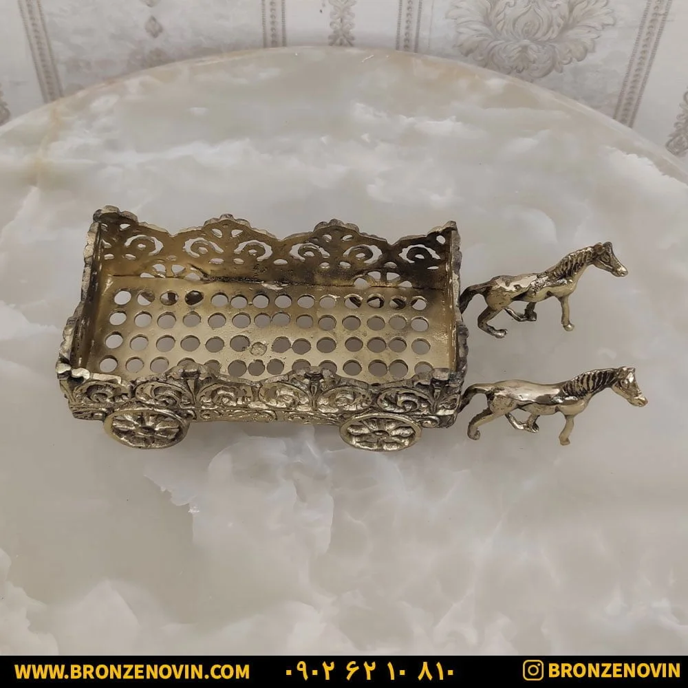 جاقاشقی برنزی کالسکه