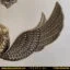 طرح زیبای بال فرشته برنز