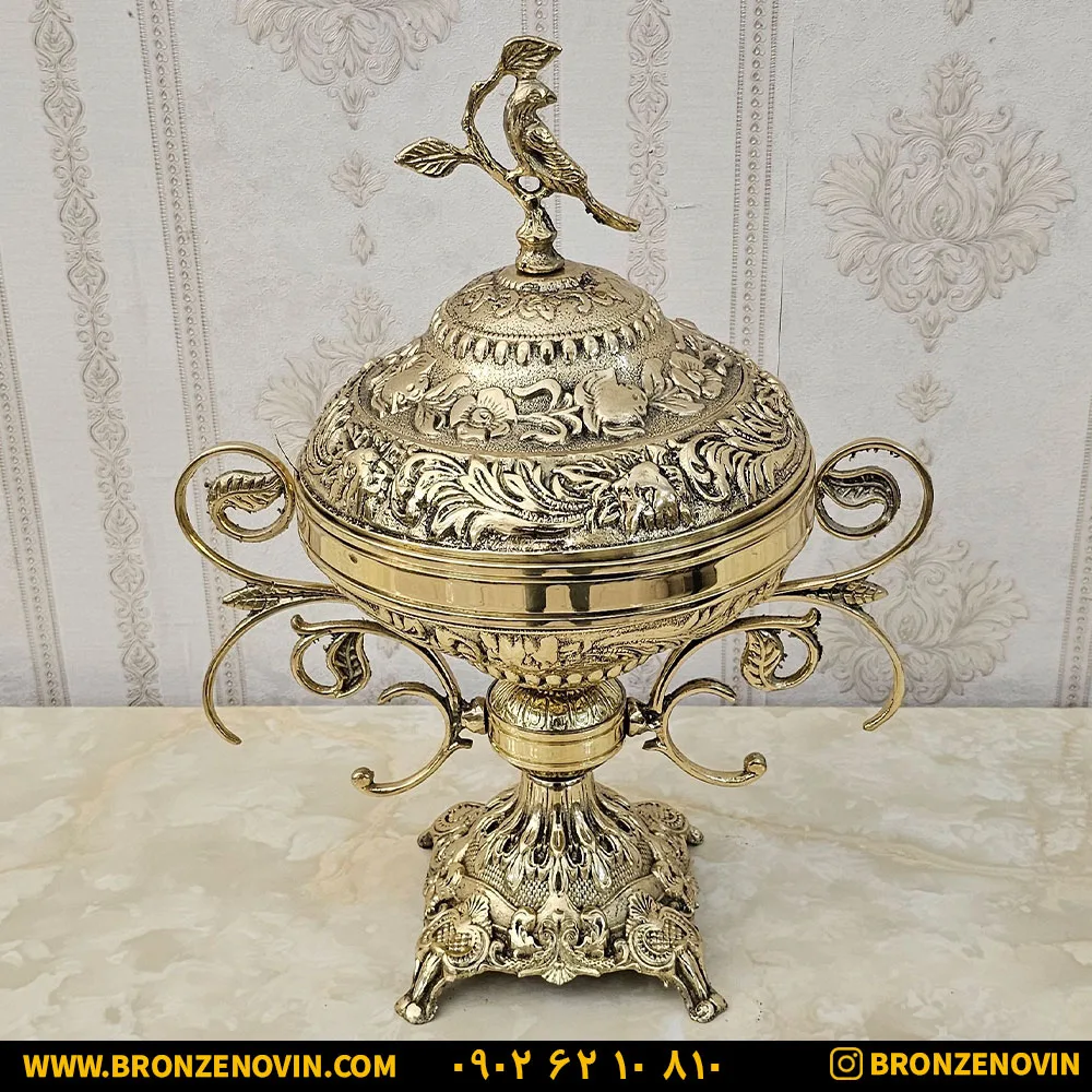 شکلات خوری برنزی جدید سنگین