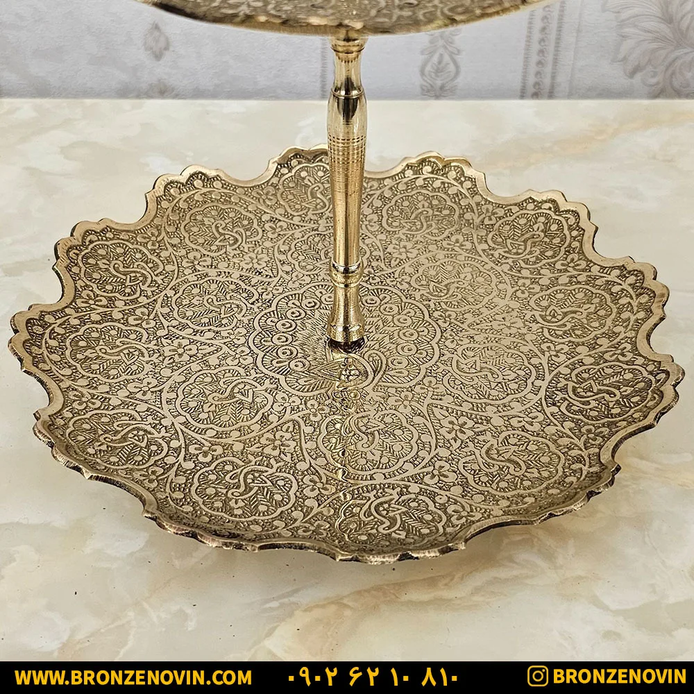 شیرینی خوری برنجی هندی