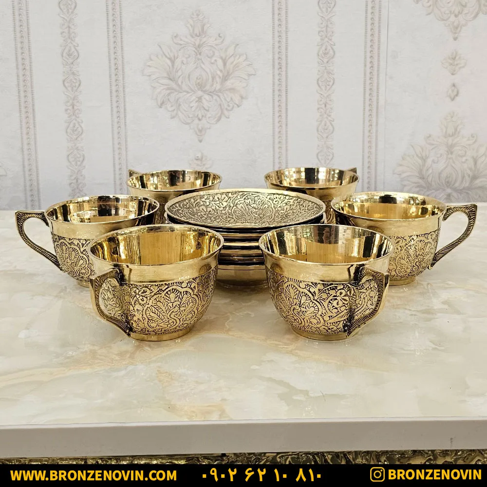 ظروف برنزی و برنجی هندی