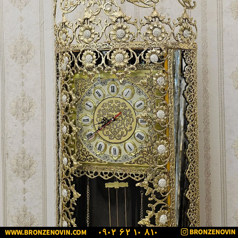 قیمت ساعت ایستاده برنز