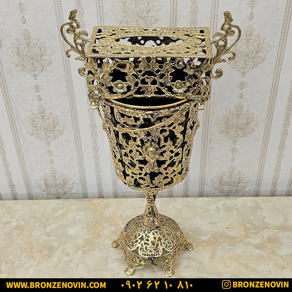 قیمت سطل و دستمال برنز