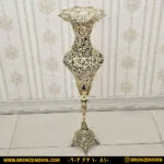 گلدان برنزی کنار سالنی مدل فرشته