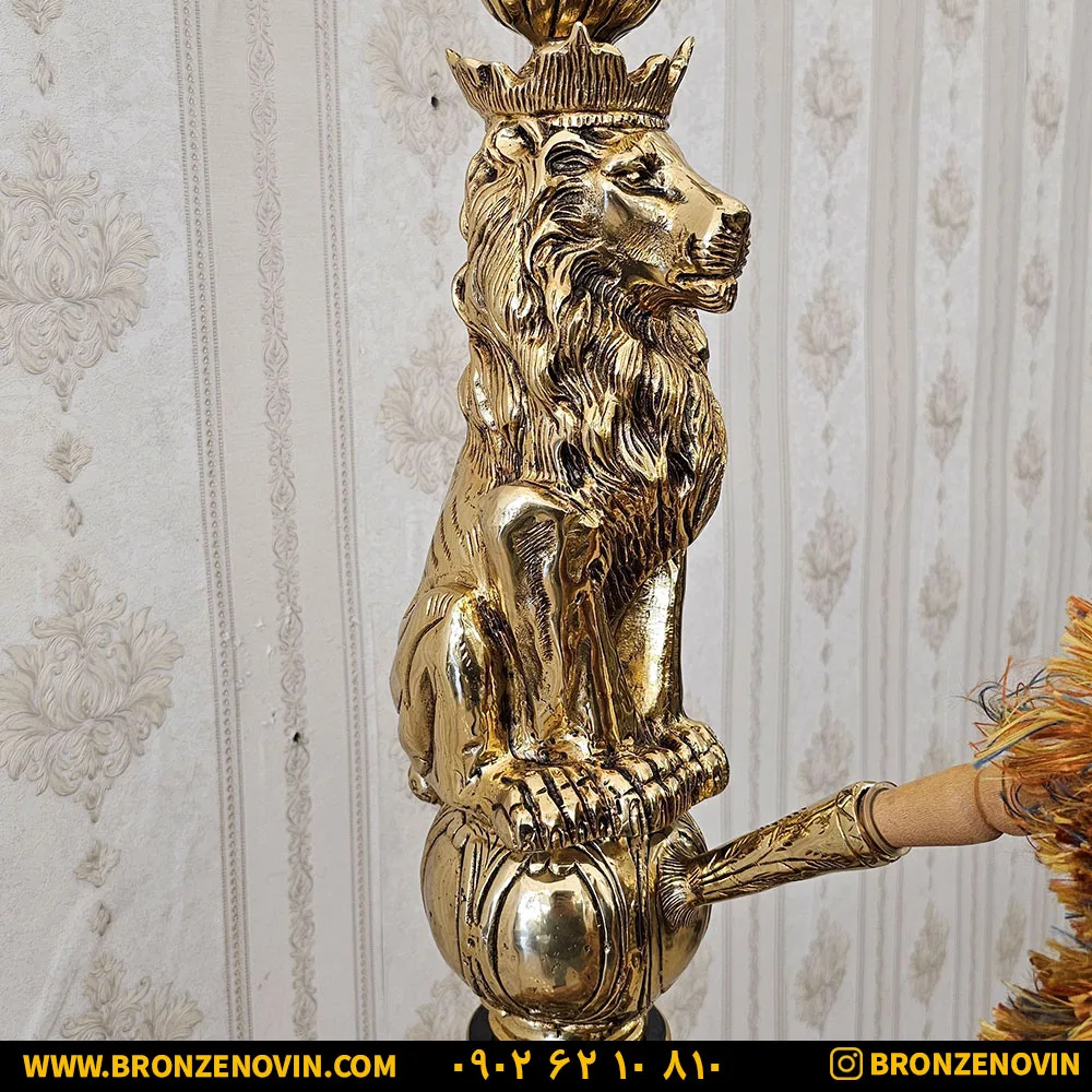 قلیان بزرگ کلکسیونی برنز