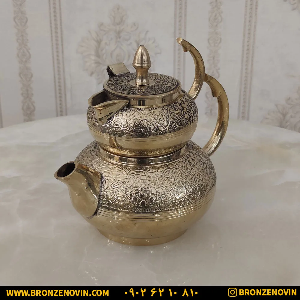 قوری کتری برنز