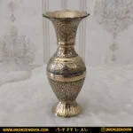 گلدان برنجی هندی