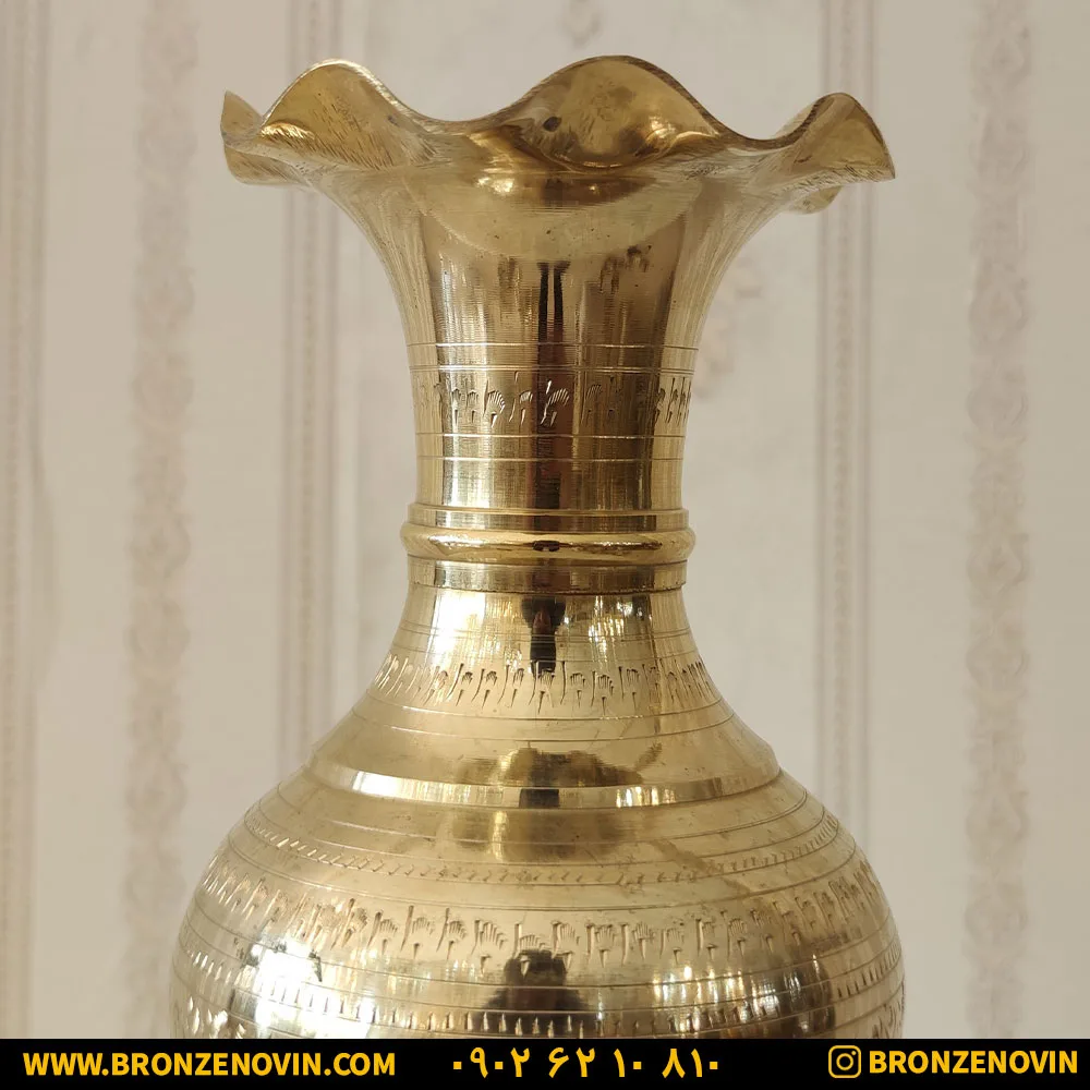 گلدان برنز