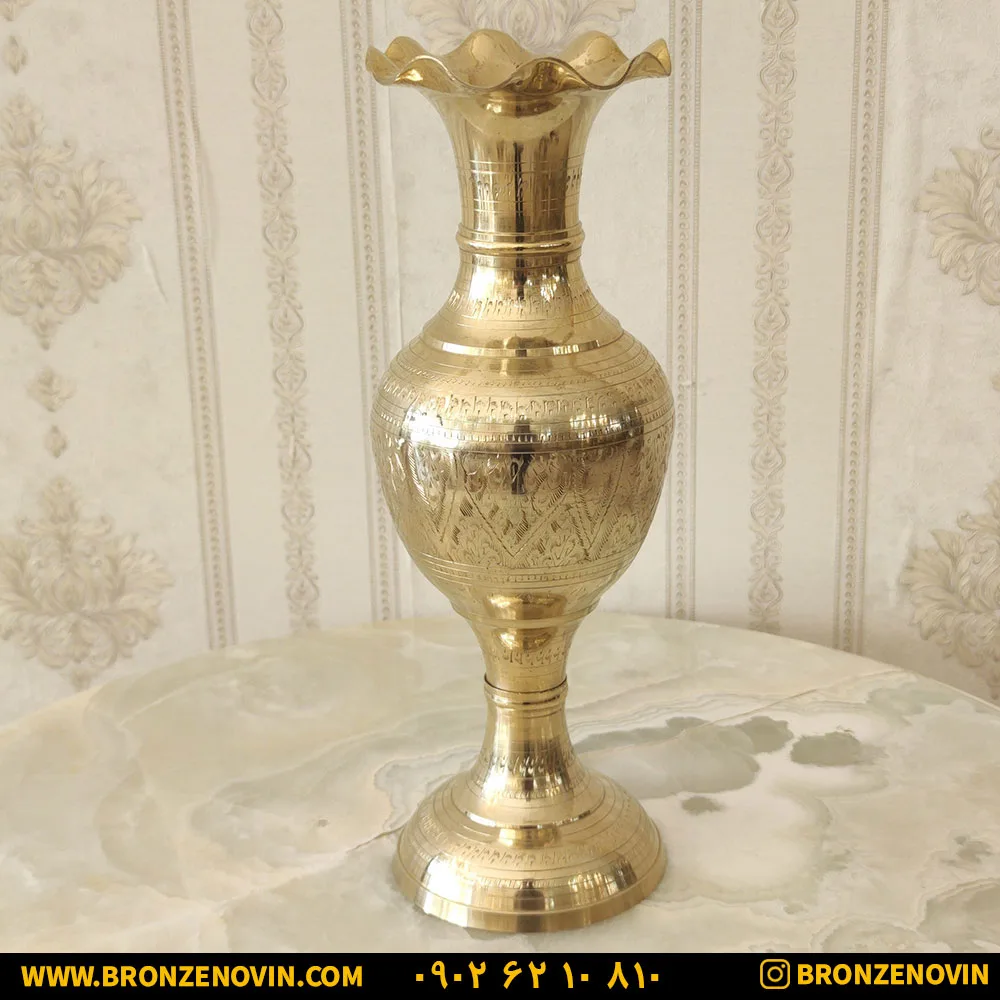 گلدان برنزی پاکستانی