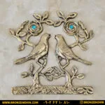 قیمت جاکلیدی دیواری برنزی