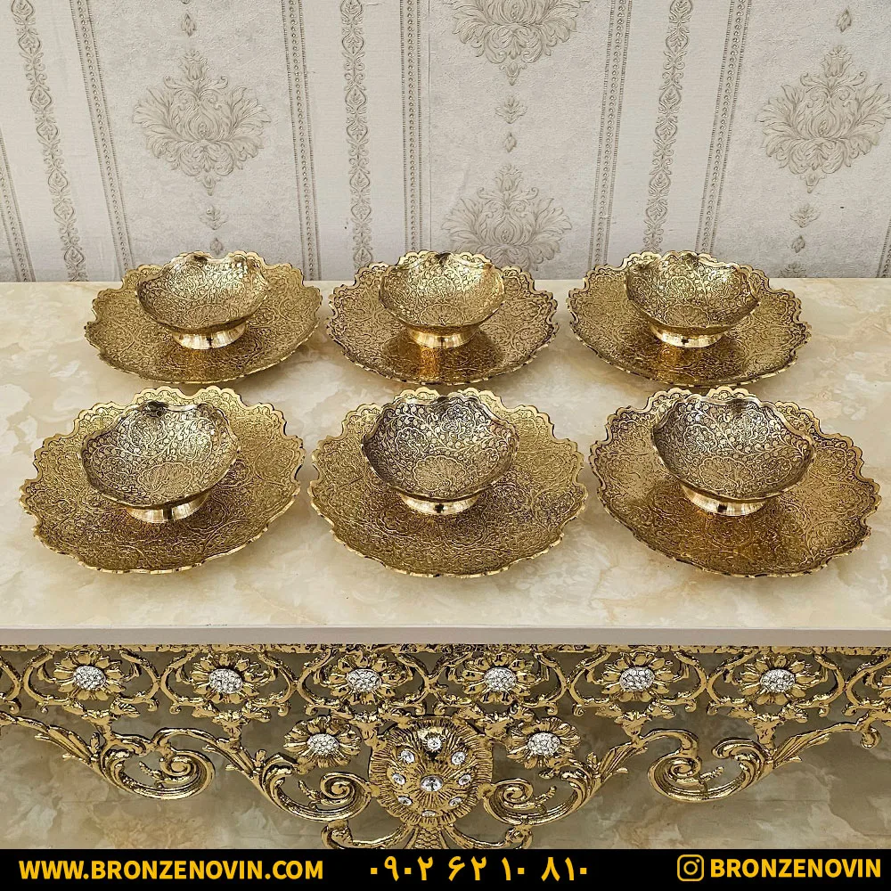 قیمت پیش دستی برنز و کاسه برنجی هندی